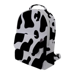 Black And White Cow Print,wallpaper Flap Pocket Backpack (large) by nateshop