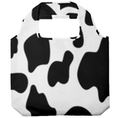 Black And White Cow Print,wallpaper Foldable Grocery Recycle Bag by nateshop