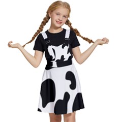 Black And White Cow Print,wallpaper Kids  Apron Dress by nateshop