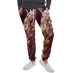 Peacock Dream, Fantasy, Flower, Girly, Peacocks, Pretty Men s Jogger Sweatpants by nateshop