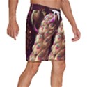 Peacock Dream, Fantasy, Flower, Girly, Peacocks, Pretty Men s Beach Shorts View3