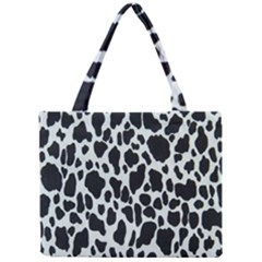 Black And White Cow Print 10 Cow Print, Hd Wallpaper Mini Tote Bag by nateshop