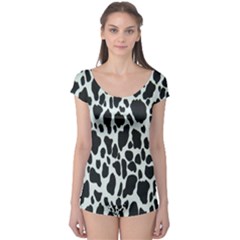 Black And White Cow Print 10 Cow Print, Hd Wallpaper Boyleg Leotard  by nateshop