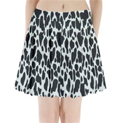 Black And White Cow Print 10 Cow Print, Hd Wallpaper Pleated Mini Skirt by nateshop