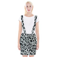 Black And White Cow Print 10 Cow Print, Hd Wallpaper Braces Suspender Skirt by nateshop