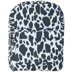 Black And White Cow Print 10 Cow Print, Hd Wallpaper Full Print Backpack by nateshop