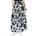 Black And White Cow Print 10 Cow Print, Hd Wallpaper Maxi Chiffon Skirt View1