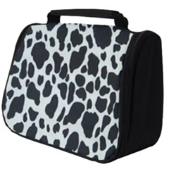 Black And White Cow Print 10 Cow Print, Hd Wallpaper Full Print Travel Pouch (big) by nateshop