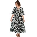 Black And White Cow Print 10 Cow Print, Hd Wallpaper Kimono Sleeve Boho Dress View2