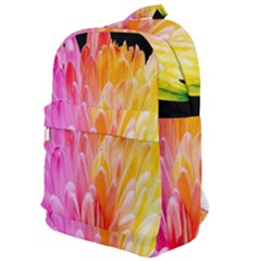 Abstract, Amoled, Back, Flower, Green Love, Orange, Pink, Classic Backpack by nateshop