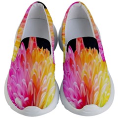 Abstract, Amoled, Back, Flower, Green Love, Orange, Pink, Kids Lightweight Slip Ons by nateshop