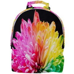 Abstract, Amoled, Back, Flower, Green Love, Orange, Pink, Mini Full Print Backpack by nateshop