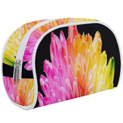 Abstract, Amoled, Back, Flower, Green Love, Orange, Pink, Make Up Case (large) by nateshop