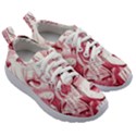 Ahegao Pink, Anime, Girl, Girlface, Girls, Pattern, White, Hd Kids Athletic Shoes View3