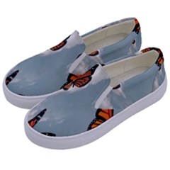 Aesthetic Butterfly , Butterflies, Nature, Kids  Canvas Slip Ons by nateshop