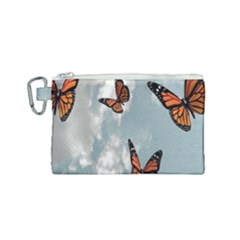 Aesthetic Butterfly , Butterflies, Nature, Canvas Cosmetic Bag (small) by nateshop