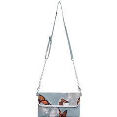 Aesthetic Butterfly , Butterflies, Nature, Mini Crossbody Handbag by nateshop