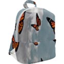 Aesthetic Butterfly , Butterflies, Nature, Zip Up Backpack View2