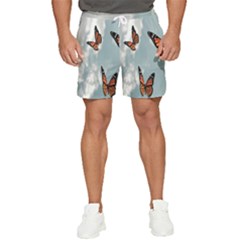 Aesthetic Butterfly , Butterflies, Nature, Men s Runner Shorts by nateshop