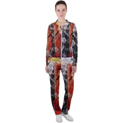 Left And Right Brain Illustration Splitting Abstract Anatomy Casual Jacket And Pants Set by Bedest