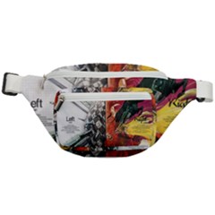 Left And Right Brain Illustration Splitting Abstract Anatomy Fanny Pack by Bedest