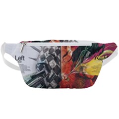 Left And Right Brain Illustration Splitting Abstract Anatomy Waist Bag  by Bedest