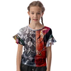 Left And Right Brain Illustration Splitting Abstract Anatomy Kids  Cut Out Flutter Sleeves by Bedest