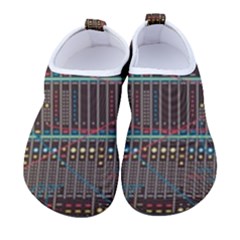 Digital Art Moog Music Synthesizer Vintage Women s Sock-style Water Shoes by Bedest