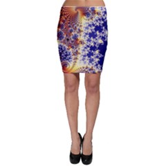 Psychedelic Colorful Abstract Trippy Fractal Mandelbrot Set Bodycon Skirt by Bedest