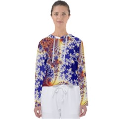 Psychedelic Colorful Abstract Trippy Fractal Mandelbrot Set Women s Slouchy Sweat by Bedest