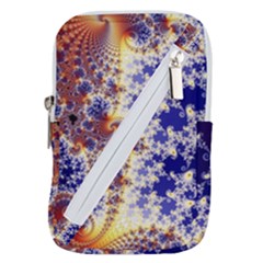 Psychedelic Colorful Abstract Trippy Fractal Mandelbrot Set Belt Pouch Bag (small) by Bedest