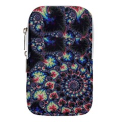 Psychedelic Colorful Abstract Trippy Fractal Waist Pouch (large) by Bedest