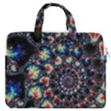 Psychedelic Colorful Abstract Trippy Fractal MacBook Pro 13  Double Pocket Laptop Bag View1