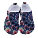 Psychedelic Colorful Abstract Trippy Fractal Men s Sock-Style Water Shoes View1