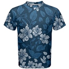 Pattern Flower Nature Men s Cotton T-shirt by Bedest