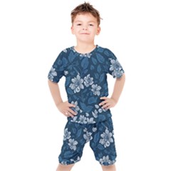 Pattern Flower Nature Kids  T-shirt And Shorts Set by Bedest