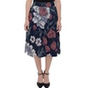 Flower Pattern Classic Midi Skirt View1