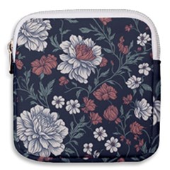 Flower Pattern Mini Square Pouch by Bedest