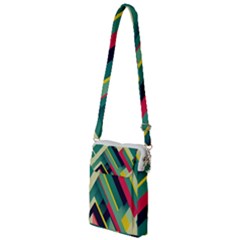 Abstract Geometric Design Pattern Multi Function Travel Bag by Bedest