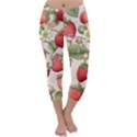 Strawberry Fruit Capri Winter Leggings  View1