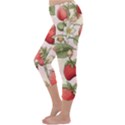 Strawberry Fruit Capri Winter Leggings  View2