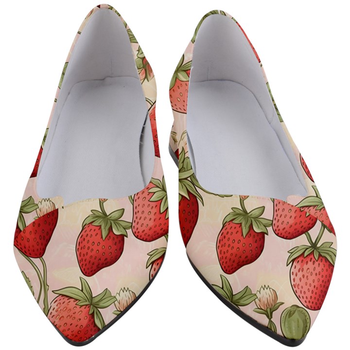 Strawberry Fruit Women s Block Heels 