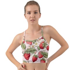 Strawberry Fruit Mini Tank Bikini Top by Bedest