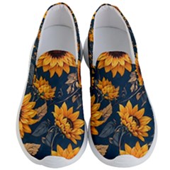 Flower Pattern Spring Men s Lightweight Slip Ons by Bedest