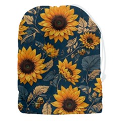 Flower Pattern Spring Drawstring Pouch (3xl) by Bedest