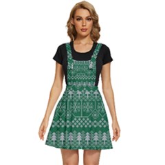 Christmas Knit Digital Apron Dress