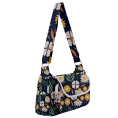 Flower Grey Pattern Floral Multipack Bag