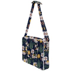 Flower Grey Pattern Floral Cross Body Office Bag