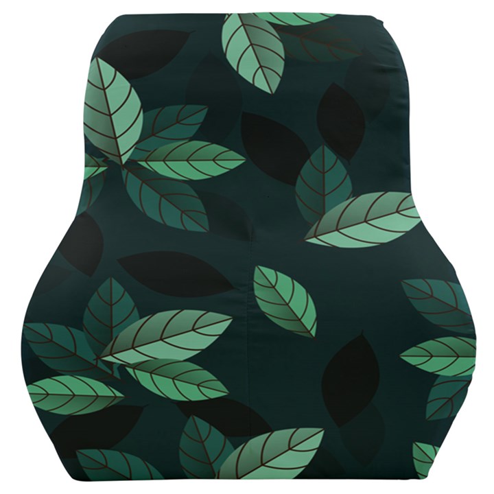 Foliage Car Seat Back Cushion 