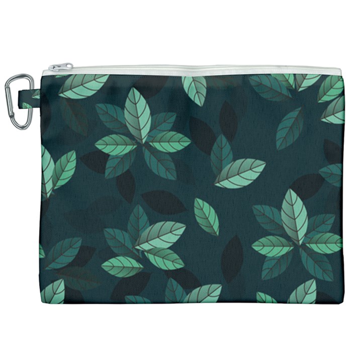 Foliage Canvas Cosmetic Bag (XXL)